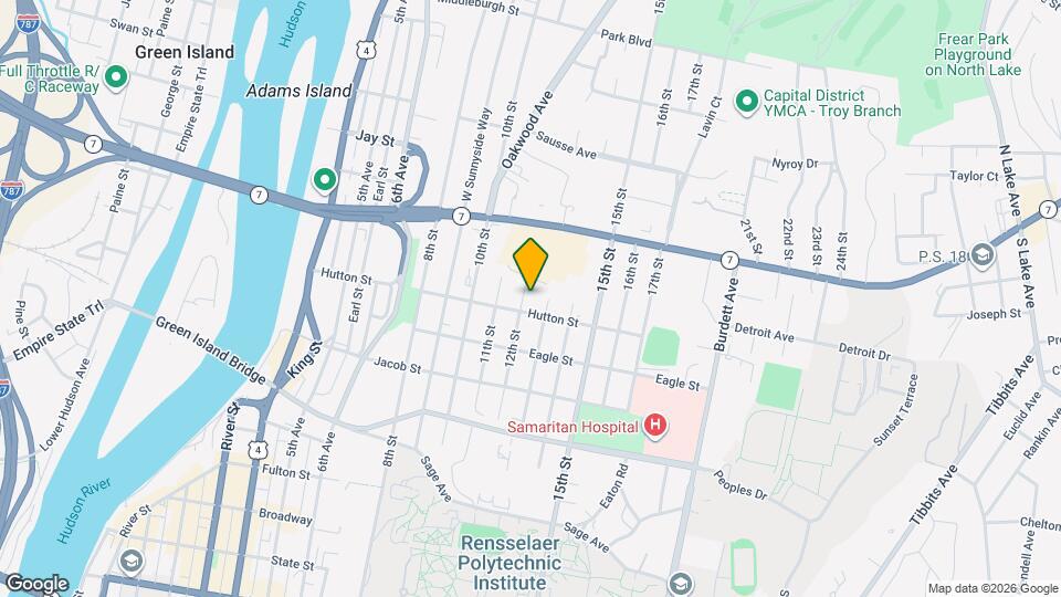 2302 12th St Map and Location Details