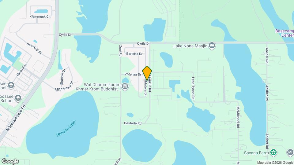 2817 Matera Dr Map and Location Details