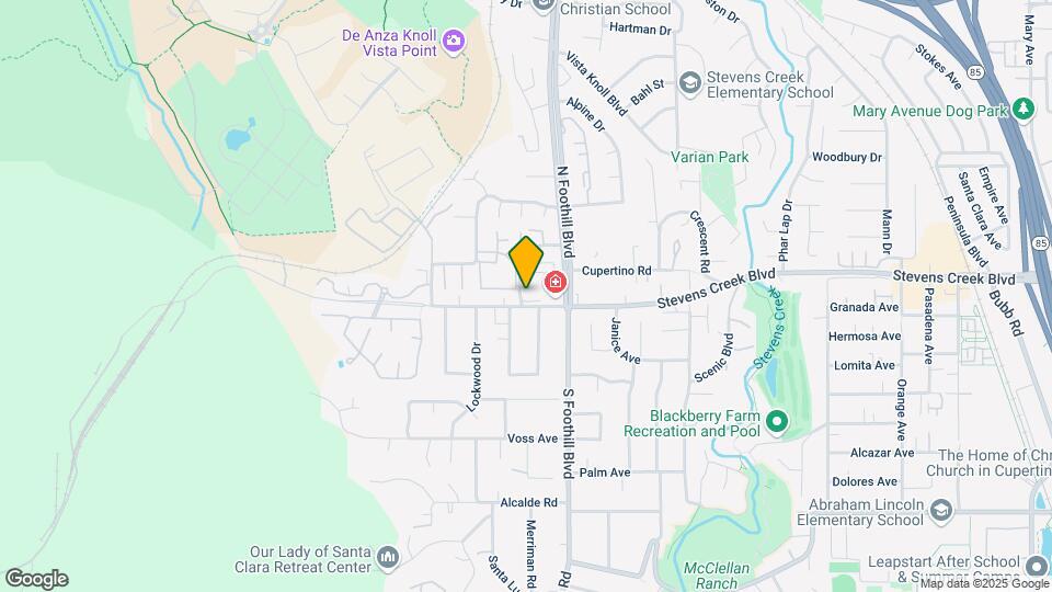 22672 Silver Oak Ln Map and Location Details