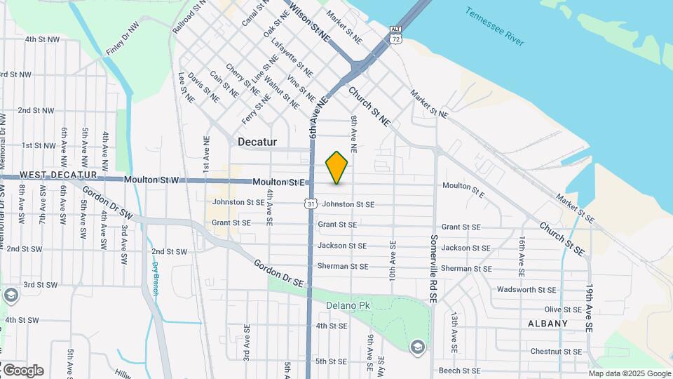 633 Moulton St E Map and Location Details