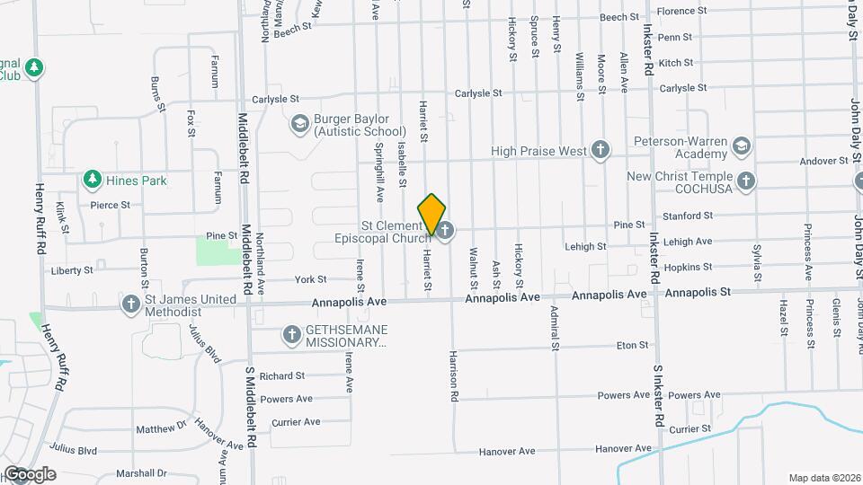 4301 Harriet St, Unit A-1 Mapa y Detalles de la Ubicación