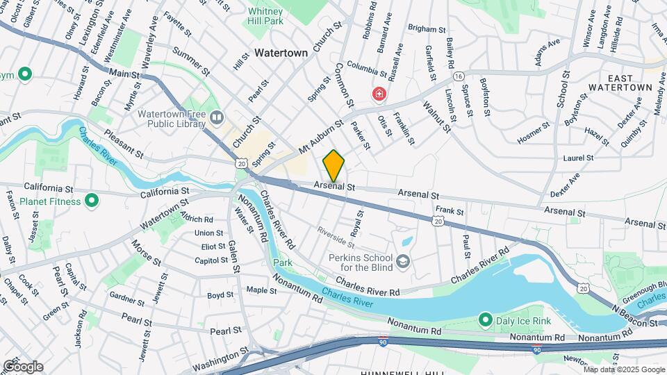 89 Arsenal St, Unit 2 Map and Location Details