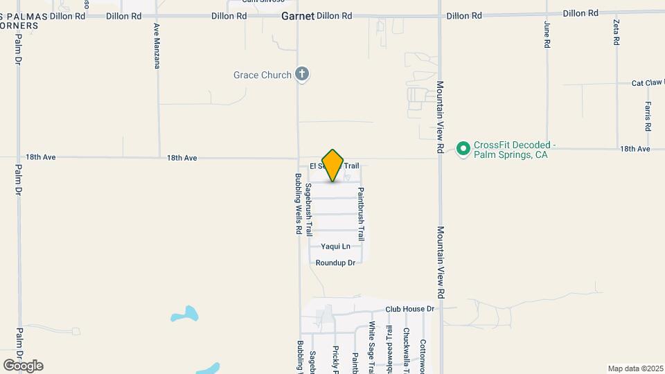 67645 Broken Arrow Ln Map and Location Details