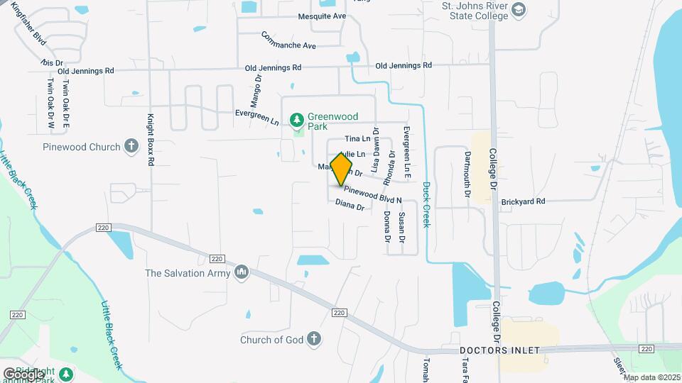 2711 Pinewood Blvd N Map and Location Details