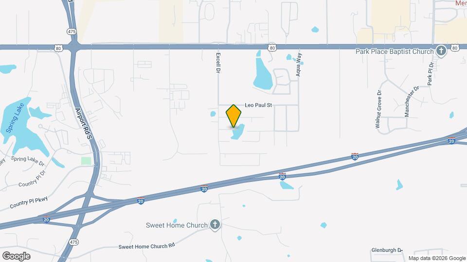 713 Vandevender Dr Map and Location Details