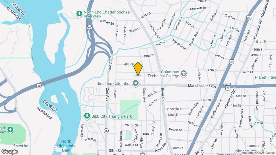 521 46th St Map and Location Details