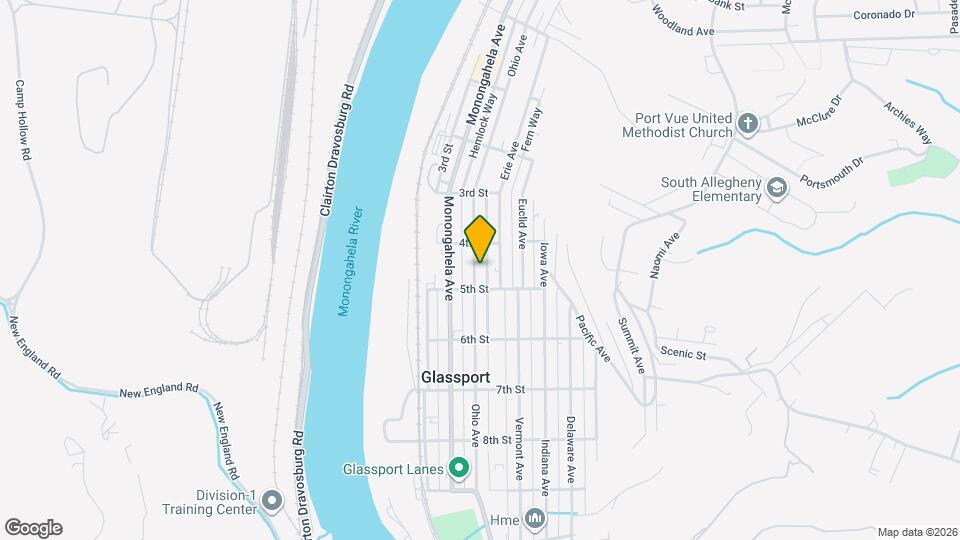 425 Ohio Ave, Unit 4 Map and Location Details