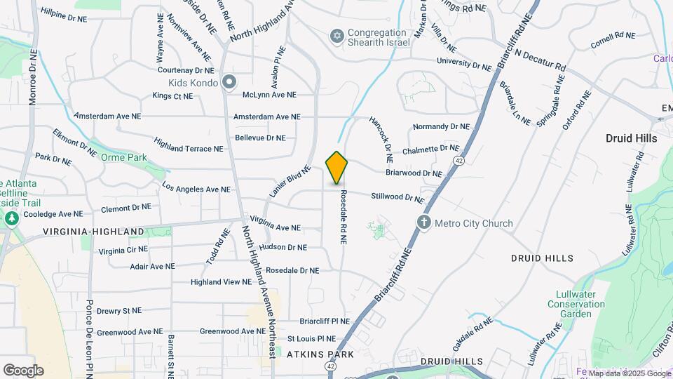 1197 Stillwood Dr NE Map and Location Details