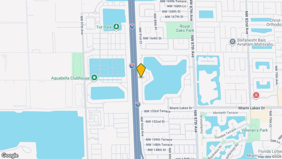 15818 NW 91st Ct Map and Location Details