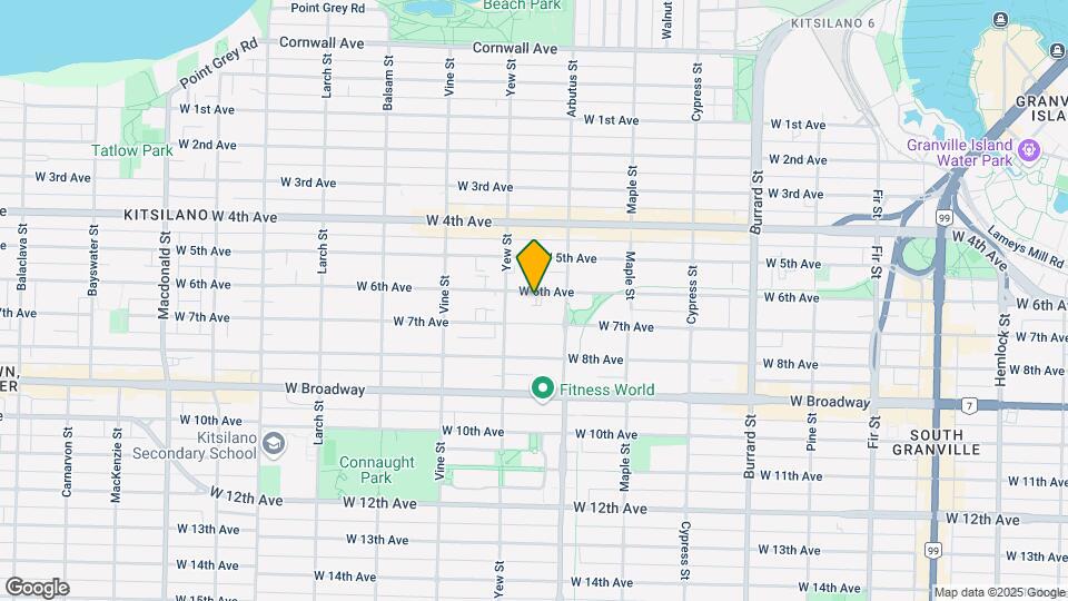 2154 6th Av W Map and Location Details