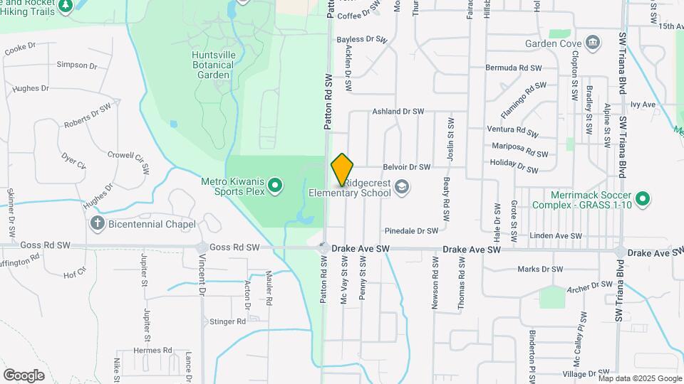 3606 Mc Vay St SW Mapa y Detalles de la Ubicación