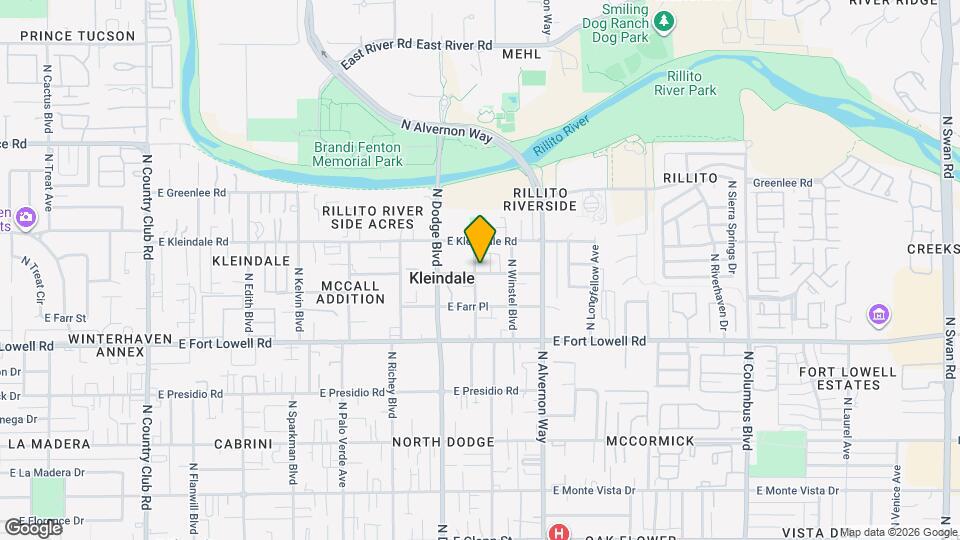 3350 N Chapel Ave Map and Location Details