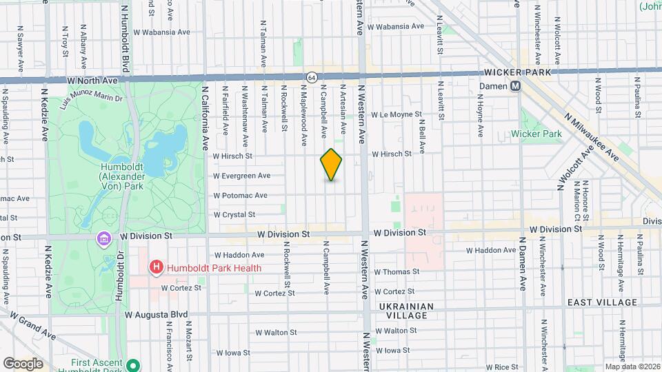 1309 N Campbell Ave, Unit J08P Mapa y Detalles de la Ubicación