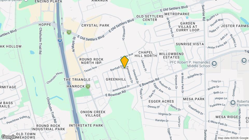 2000 Easton Dr Map and Location Details