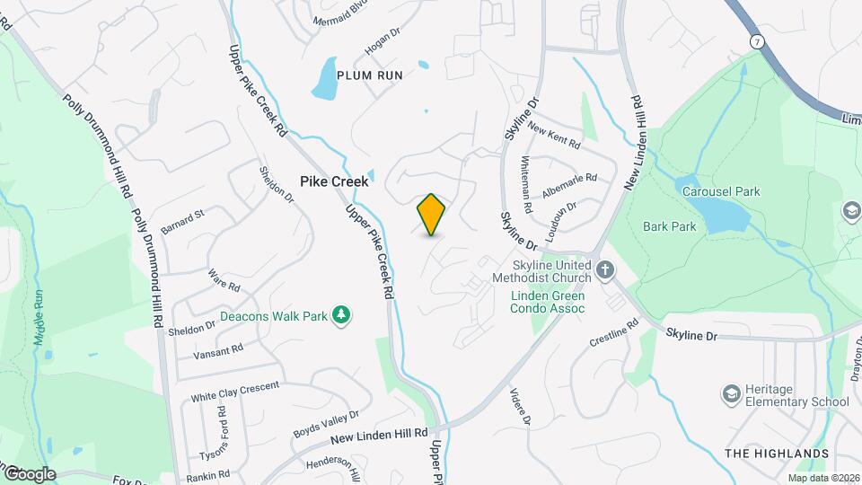 4903 Claremont Ct Mapa y Detalles de la Ubicación