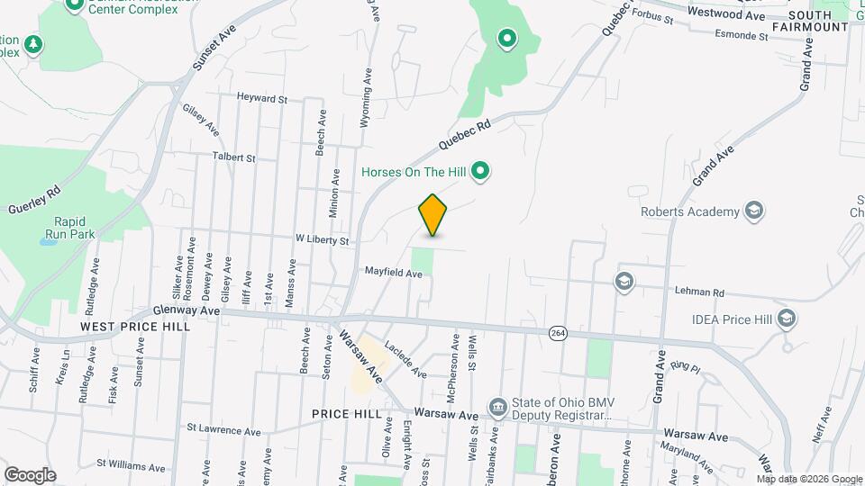 3642 W Liberty St Map and Location Details