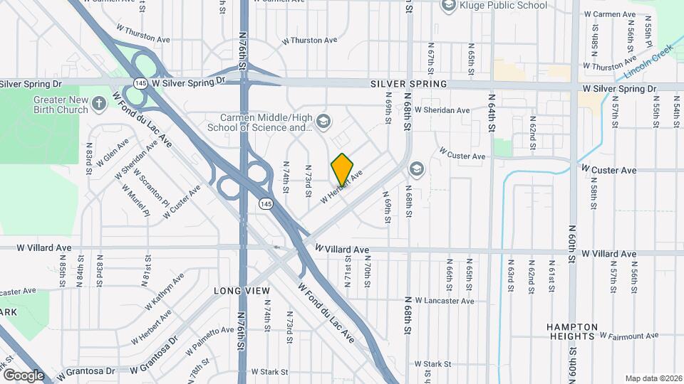 7126 W Tallmadge Pl Map and Location Details