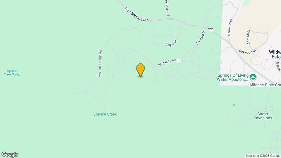 2870 W Crestview Dr Map and Location Details