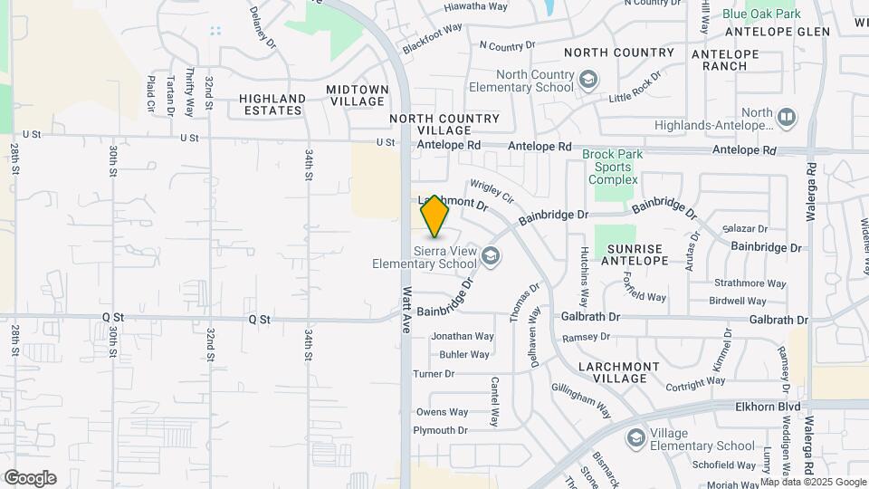 Antelope Ranch Map and Location Details