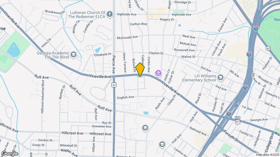 132 Oak Haven Ave Map and Location Details