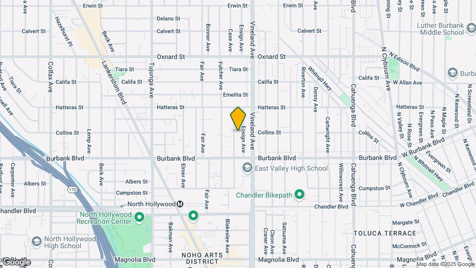 5660 Case Ave Map and Location Details