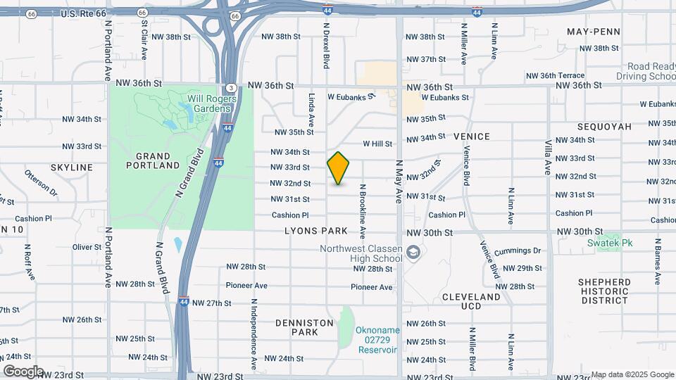 3033 NW 31st St Map and Location Details