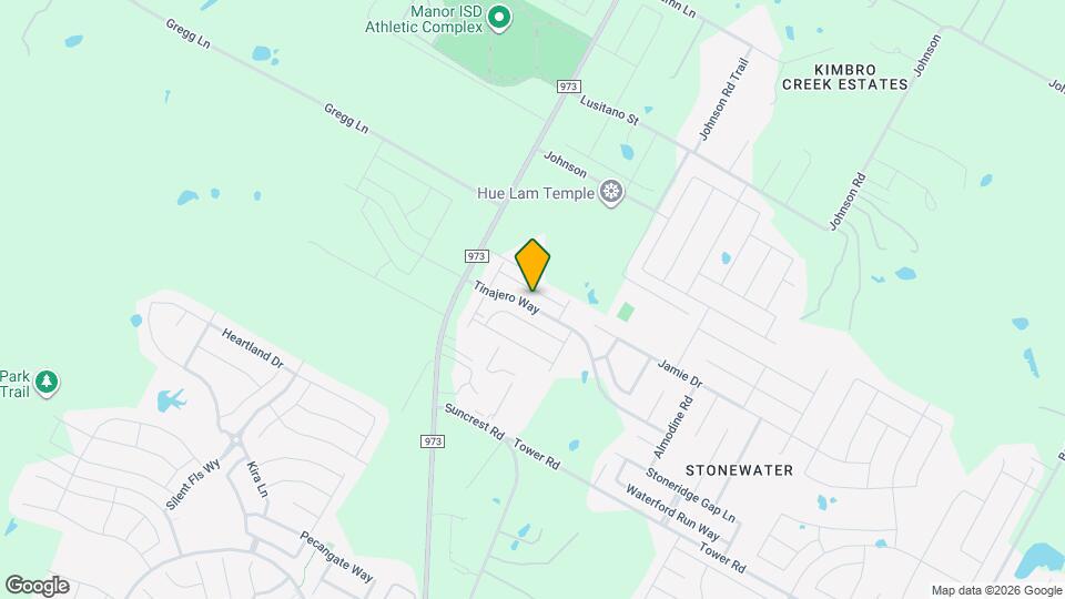 11704 Andesite Rd Map and Location Details