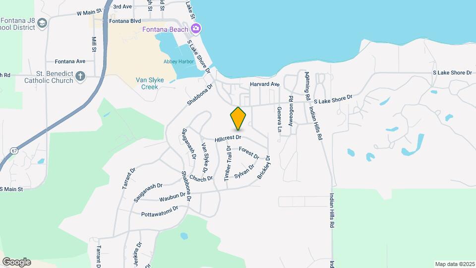 428 Hillcrest Dr Map and Location Details