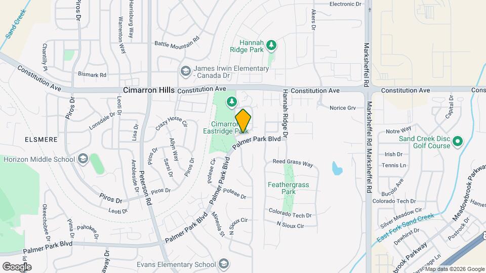 2315 Washo Cir Map and Location Details