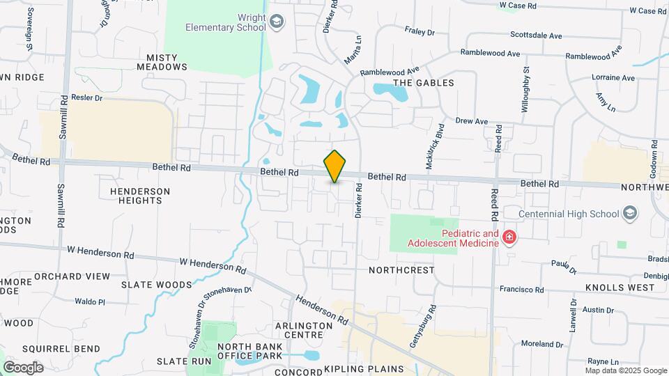 2200 Hedgerow Road Map and Location Details