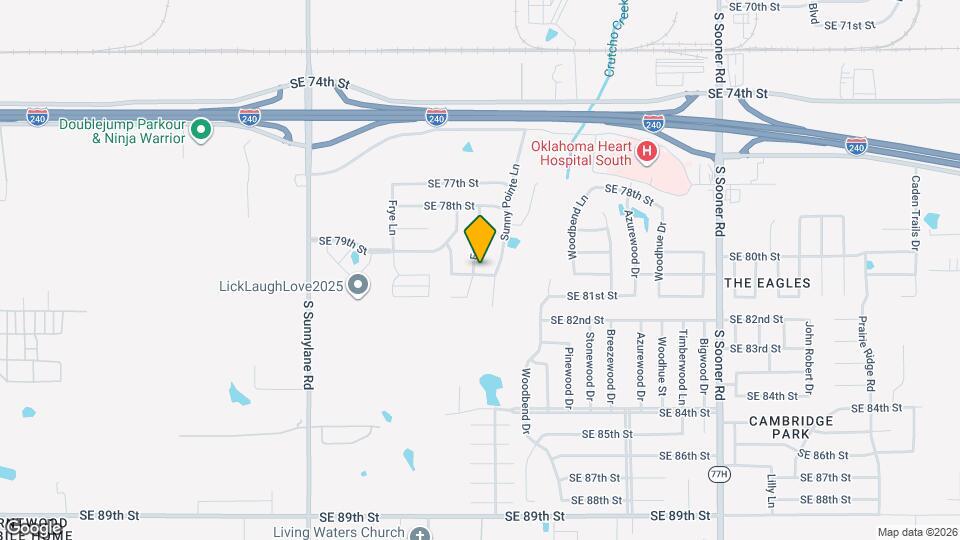 8032 Erryn Ln Map and Location Details