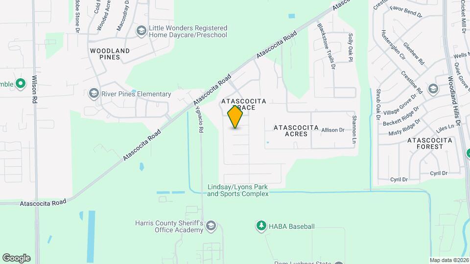 2515 Mossberg Ct Mapa y Detalles de la Ubicación