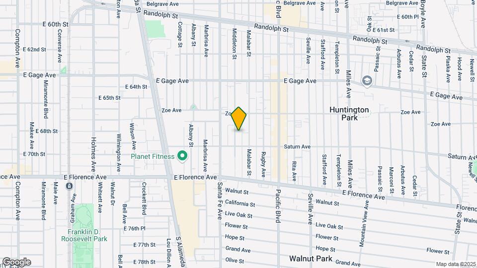 6730 Middleton St Map and Location Details