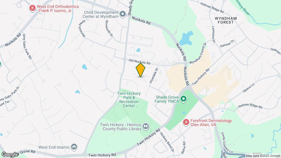 1505 Olde Sage Ct Mapa y Detalles de la Ubicación