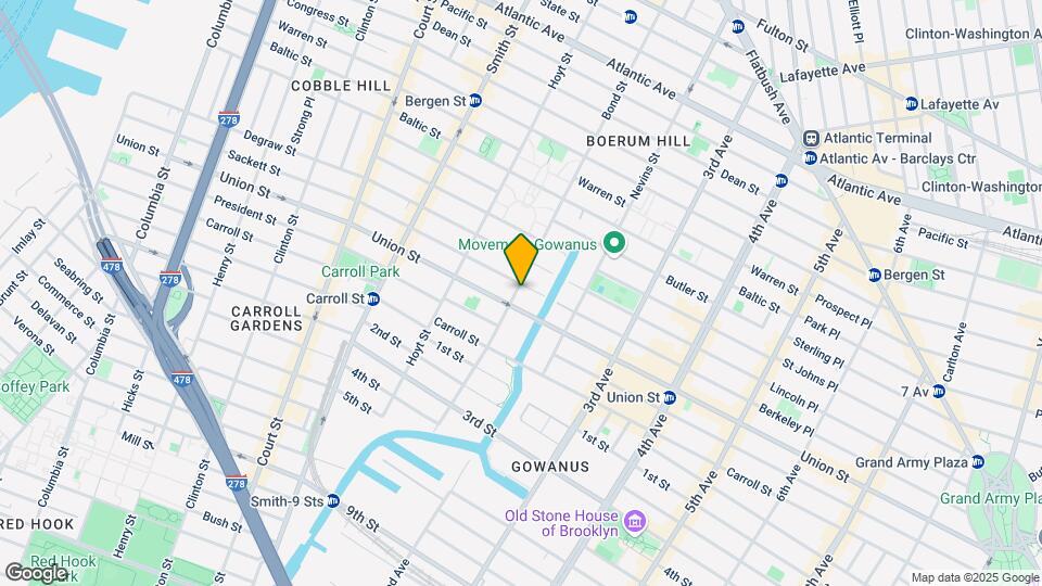 498 Sackett St Map and Location Details