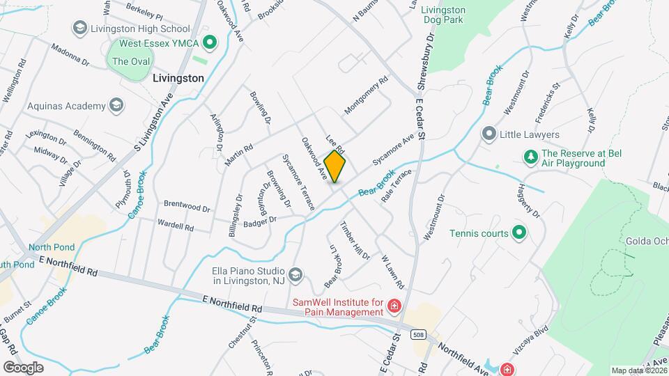 95 Sycamore Ave Map and Location Details