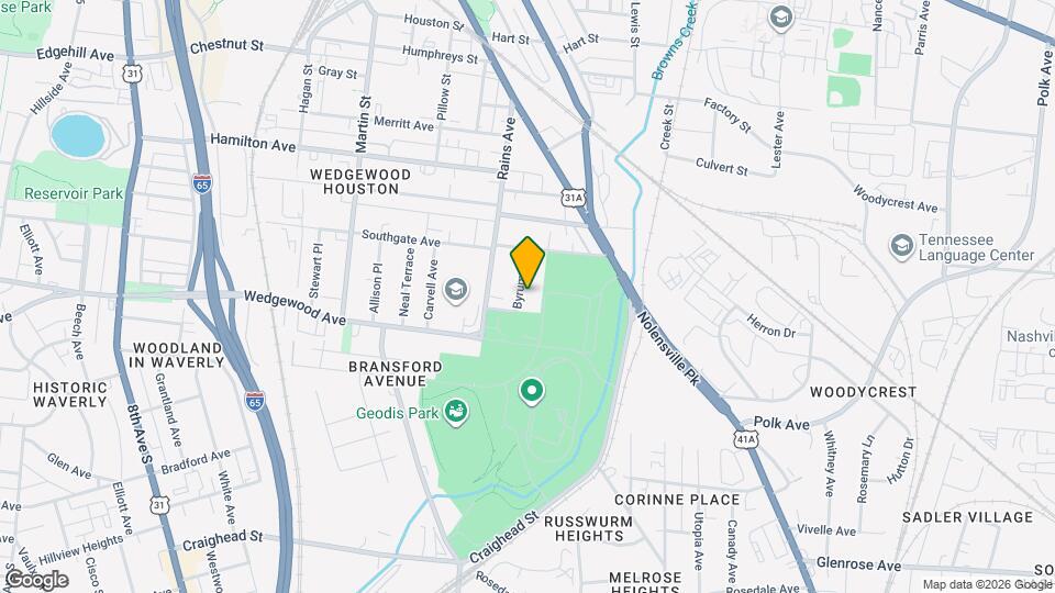 2156 Byrum Ave Map and Location Details