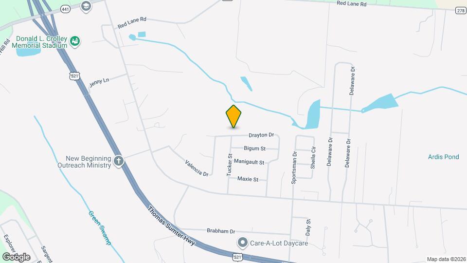 3599 Drayton Dr Map and Location Details