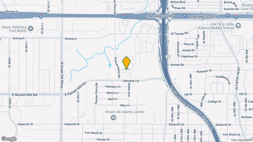 2336 Homewood Ln Map and Location Details