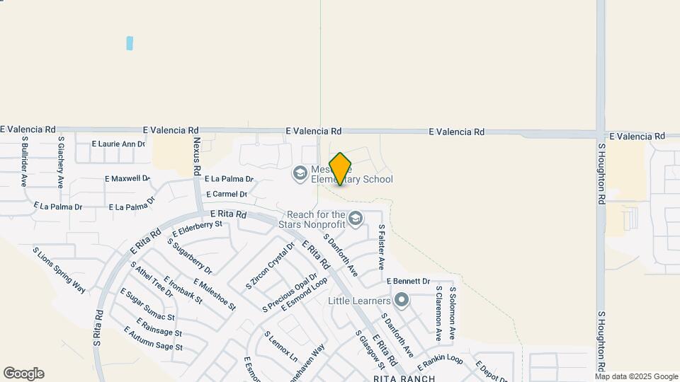 9525 Harkes Dr Map and Location Details