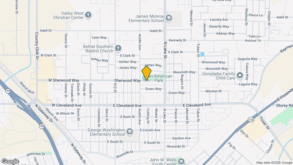 708 Sherwood Way Mapa y Detalles de la Ubicación