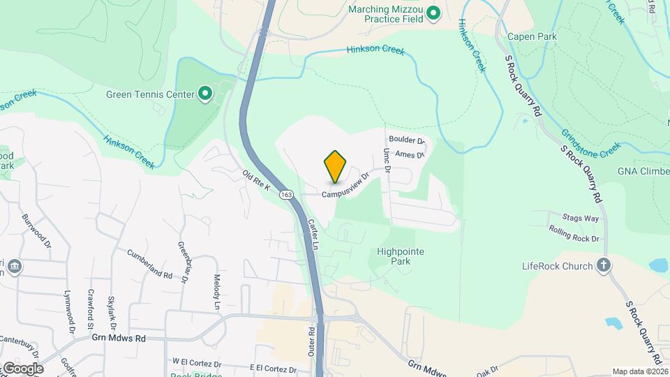 2420 Boulder Springs Dr Map and Location Details