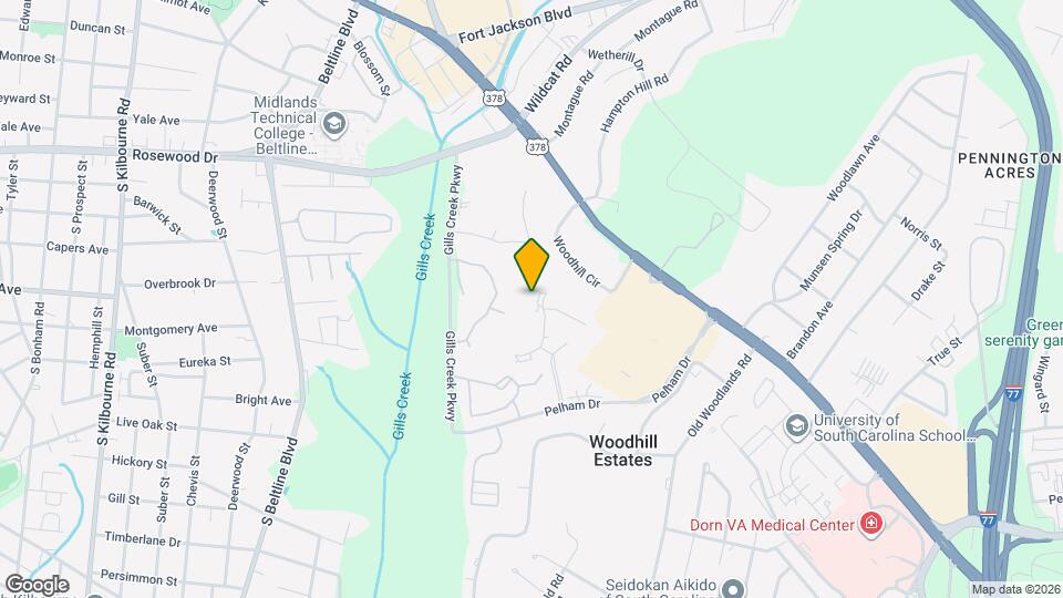 337 Pine Cliff Ct Map and Location Details