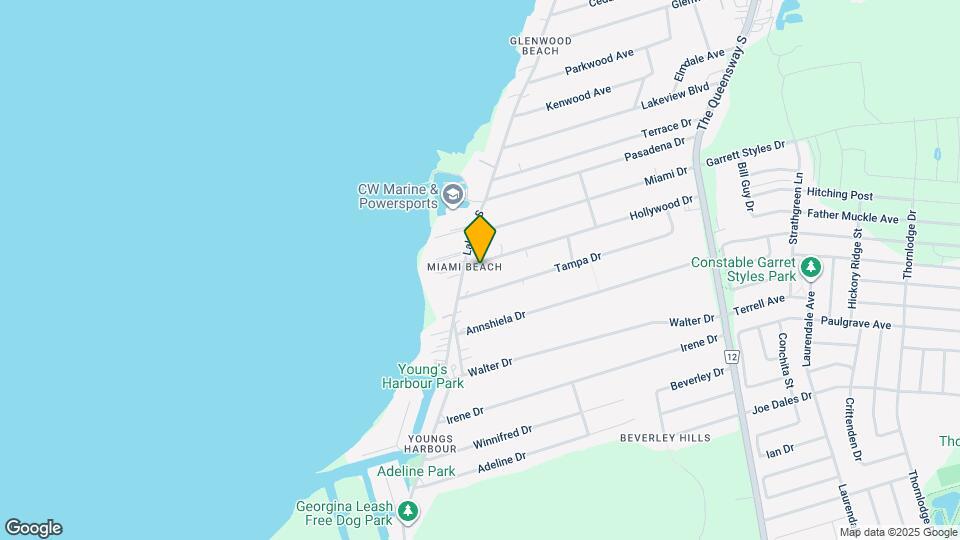 367 Hollywood Dr Map and Location Details