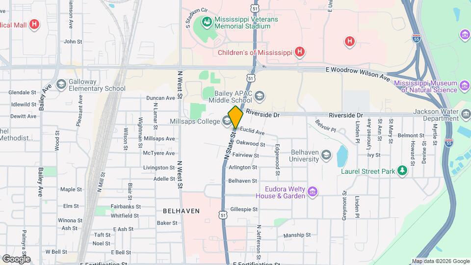 1710 N State St Mapa y Detalles de la Ubicación