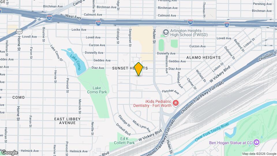 4709 Houghton Ave Map and Location Details