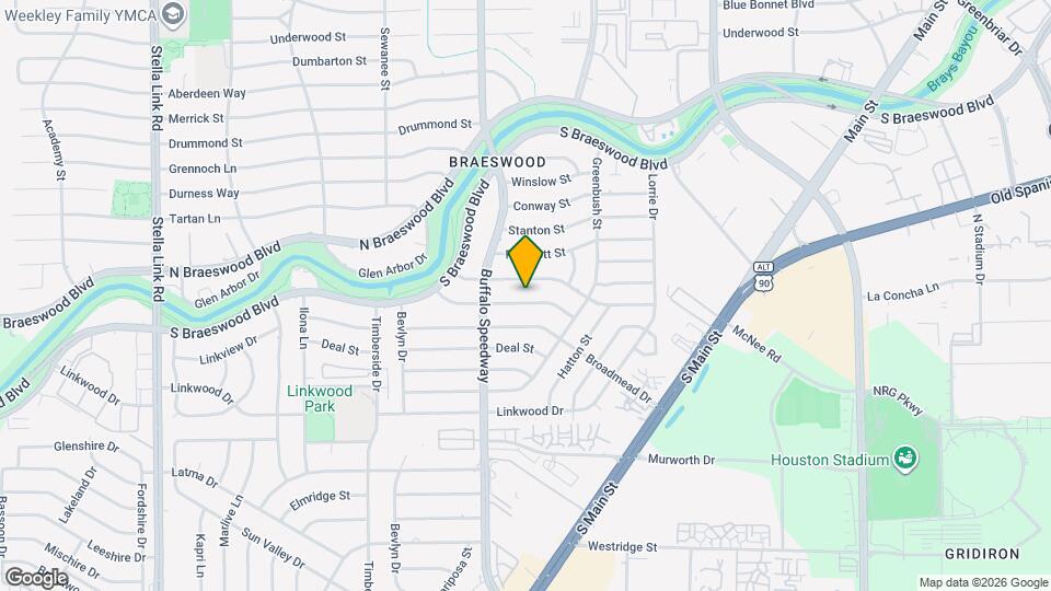 3118 Castlewood St Map and Location Details