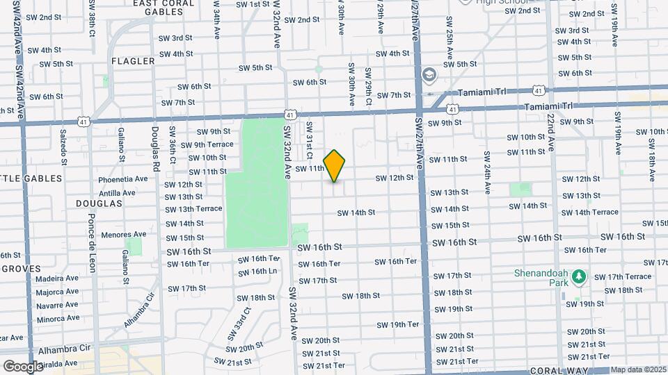 1241 SW 30th Pl Map and Location Details