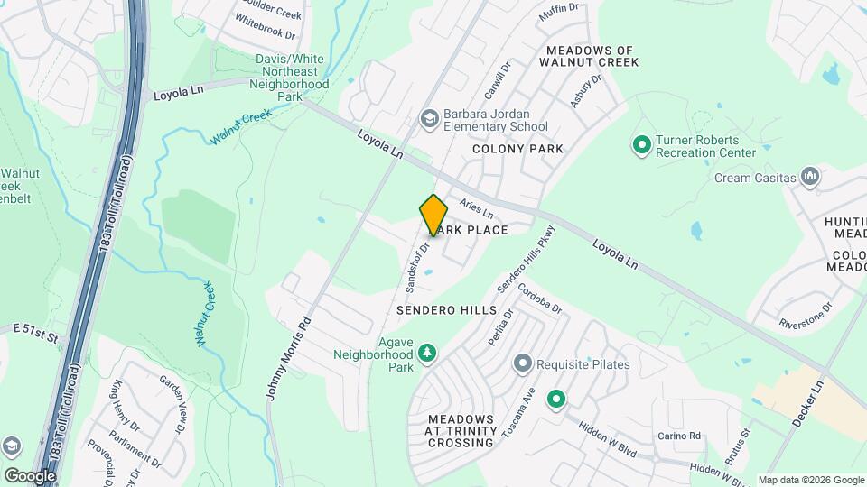 6401 Sandshof Dr Map and Location Details