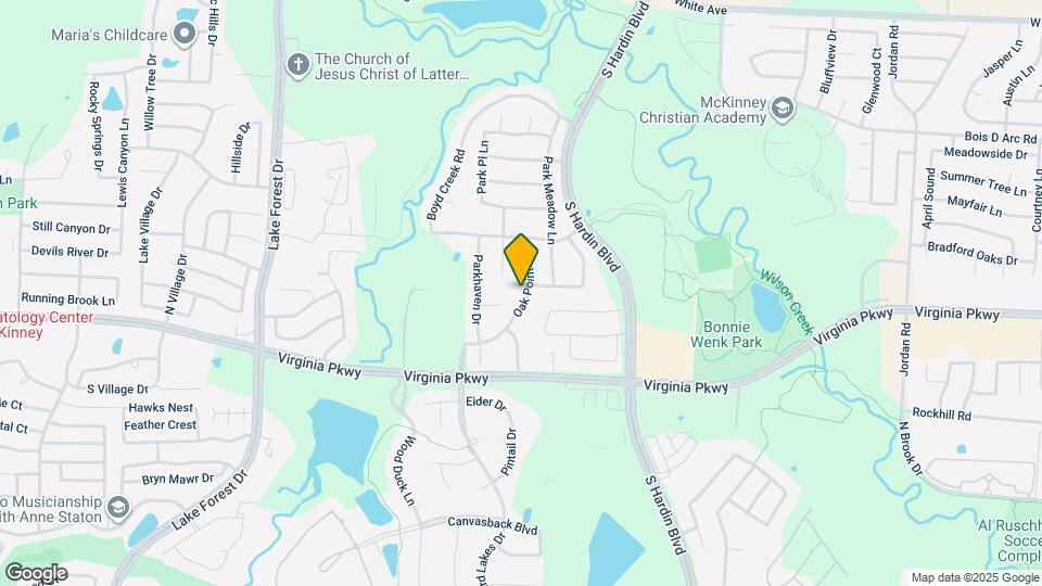 309 Oak Point Dr Map and Location Details